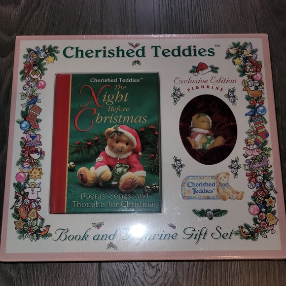 Cherished Teddies book and figurine - Picture 2 of 7